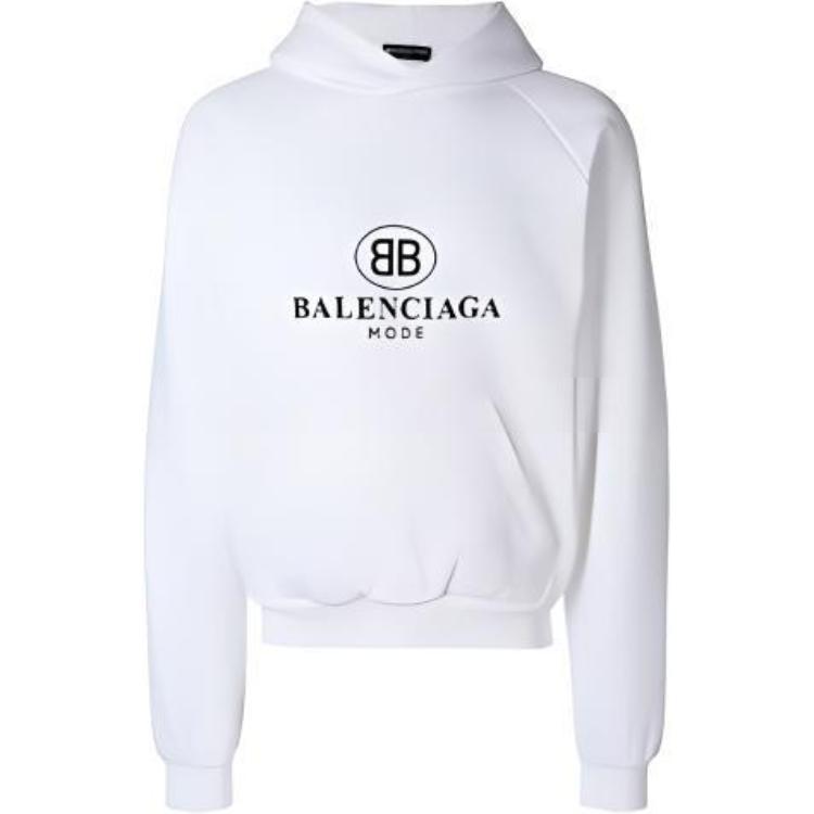 Balenciaga Balenciaga SS22 Sweatshirt Regular Fit Men's White