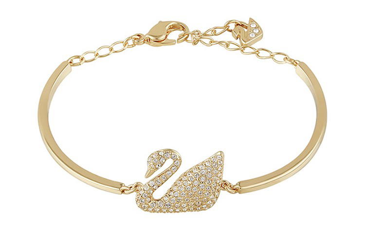 Swarovski Swarovski Swan Bracelet - Gold