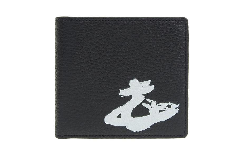 Vivienne Westwood Vivienne Westwood Leather Wallet Men's Black & White