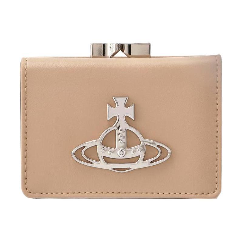 Vivienne Westwood Vivienne Westwood Calfskin Wallet Women's Light Brown