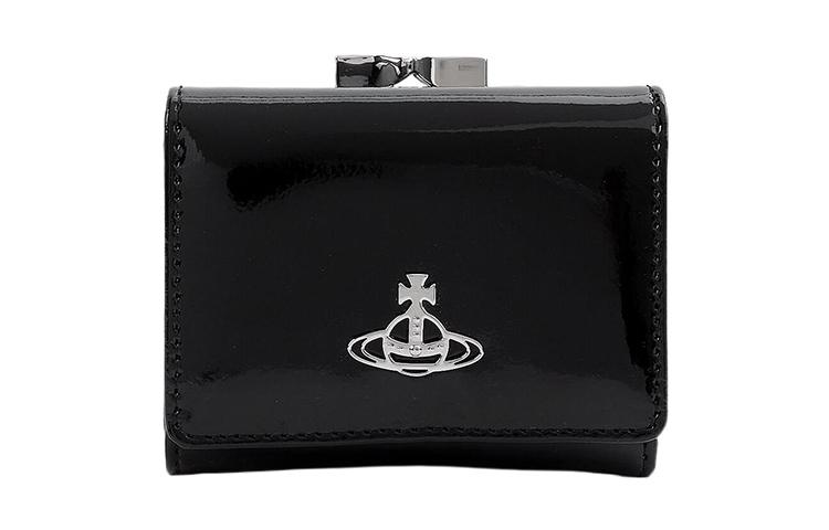 Vivienne Westwood Vivienne Westwood Cow Leather Wallet Regular Women's Black