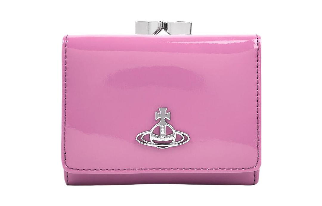 Vivienne Westwood Vivienne Westwood Cow Leather Wallet Women's Pink