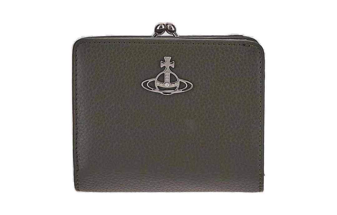 Vivienne Westwood Vivienne Westwood Calfskin Wallet Women's Gray