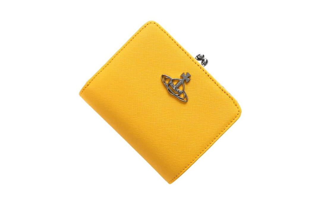 Vivienne Westwood Vivienne Westwood Calfskin Wallet Women's Yellow