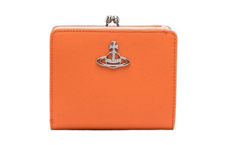 Vivienne Westwood Vivienne Westwood Leather Wallet Regular Women's Orange