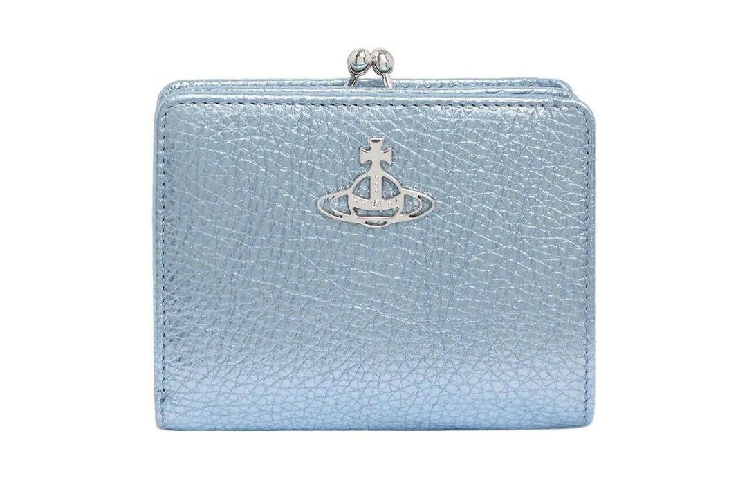 Vivienne Westwood Vivienne Westwood Calfskin Wallet Women's Light Blue