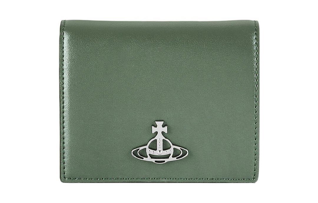 Vivienne Westwood Vivienne Westwood Cow Leather Wallet Women's Green