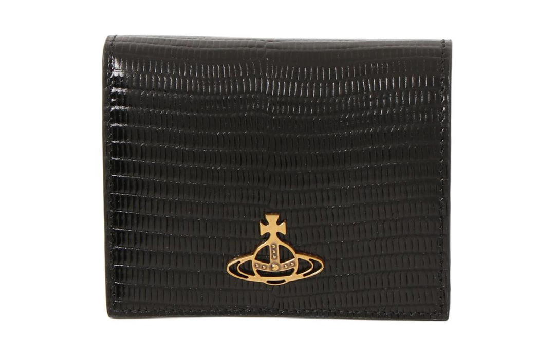 Vivienne Westwood Vivienne Westwood Cow Leather Wallet Regular Women's Black