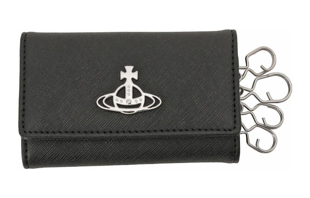 Vivienne Westwood Vivienne Westwood Leather Key Pouch Women's Black