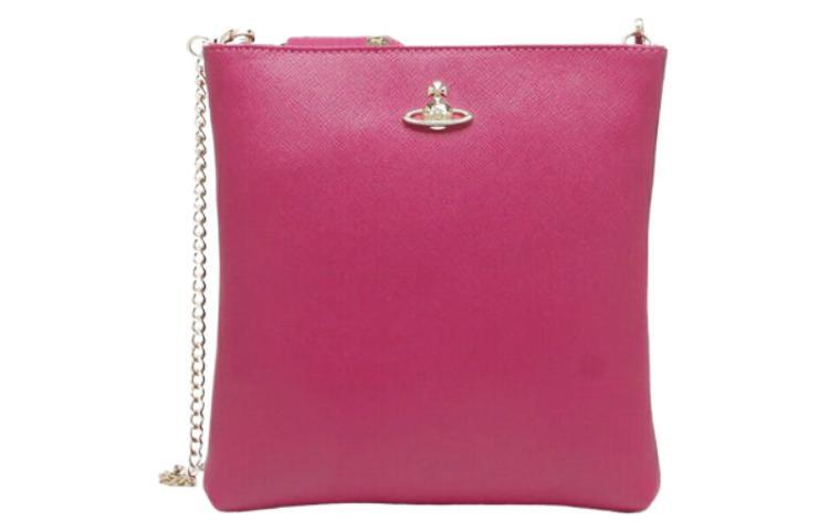 Vivienne Westwood Vivienne Westwood SQUIRE Leather Shoulder Bag Crossbody Bag Women's Pink