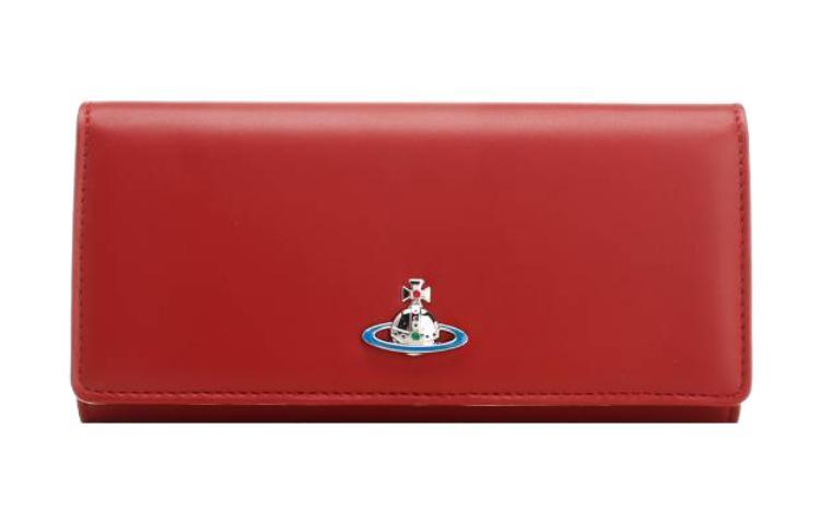 Vivienne Westwood Vivienne Westwood Sheepskin Card Holder Wallet Women's Red