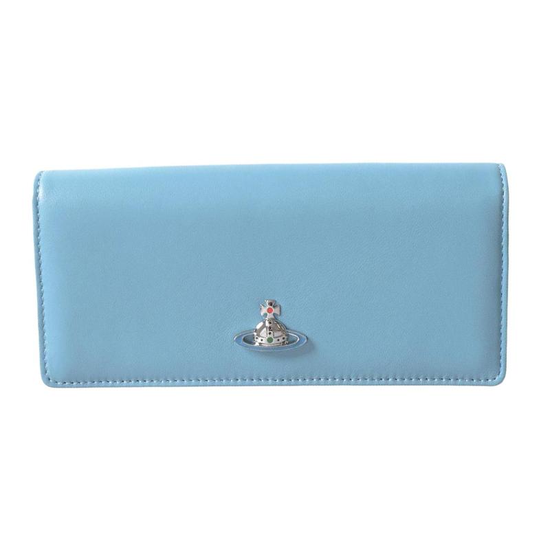 Vivienne Westwood Vivienne Westwood Lambskin Wallet Women's Blue