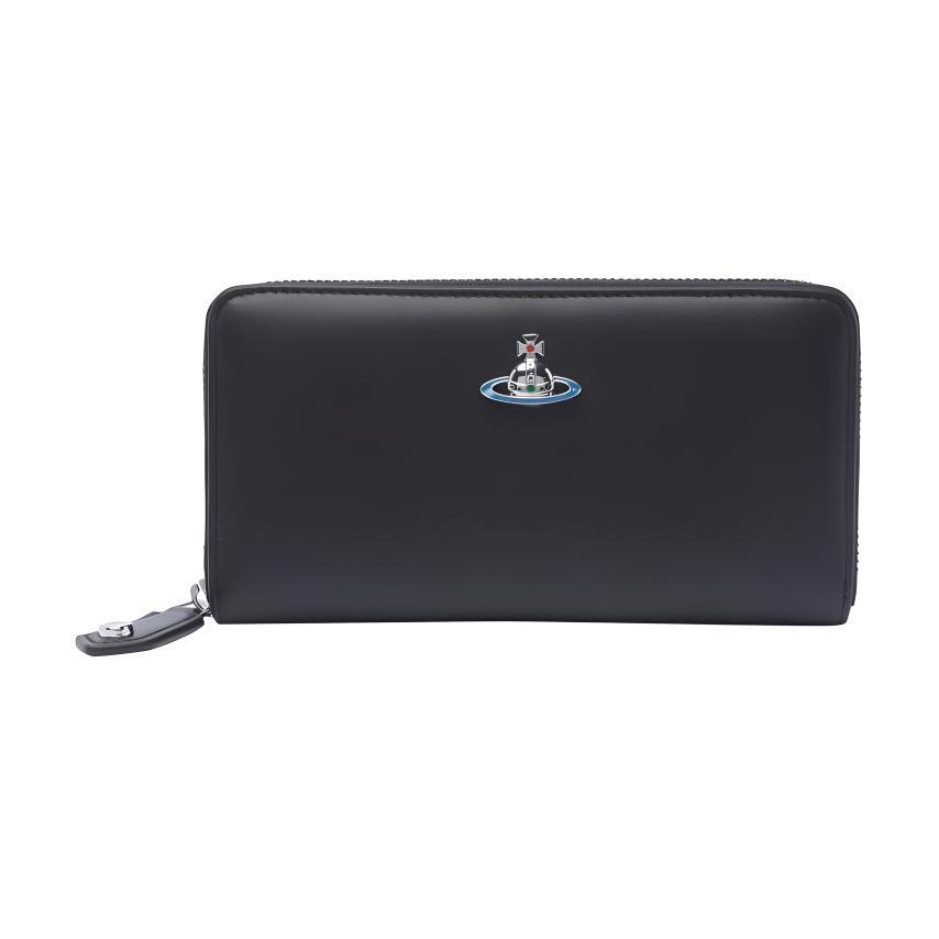 Vivienne Westwood Vivienne Westwood Cow Leather Wallet Women's Black