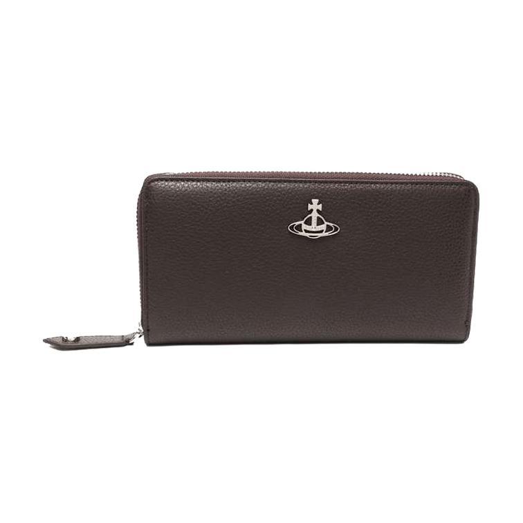 Vivienne Westwood Vivienne Westwood Jordan Leather Wallet Regular Women's Brown