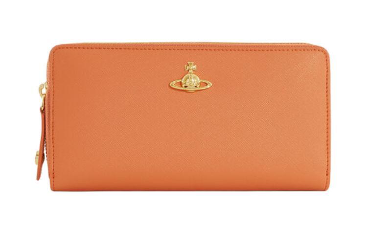 Vivienne Westwood Vivienne Westwood Recycled Polyester Cotton Wallet Women's Orange
