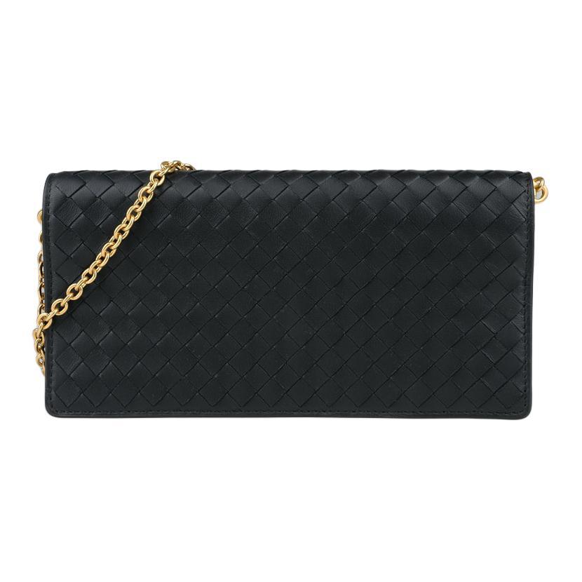 Bottega Veneta Bottega Veneta Calfskin Crossbody Bag, Shoulder Bag Women's Black
