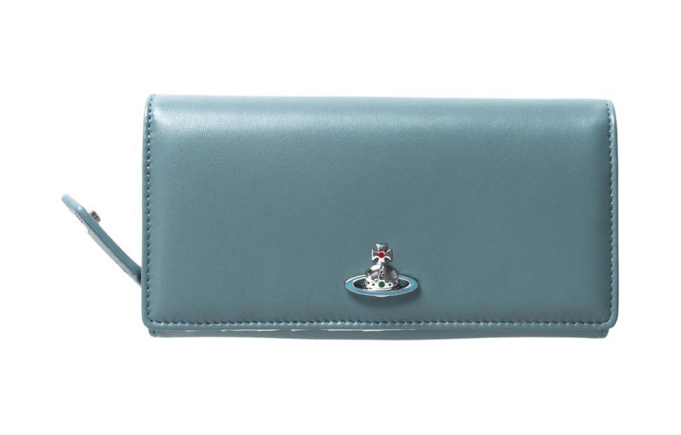 Vivienne Westwood Vivienne Westwood Nappa Leather Wallet Women's Blue