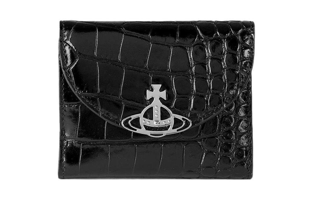 Vivienne Westwood Vivienne Westwood Calfskin Wallet Women's Black