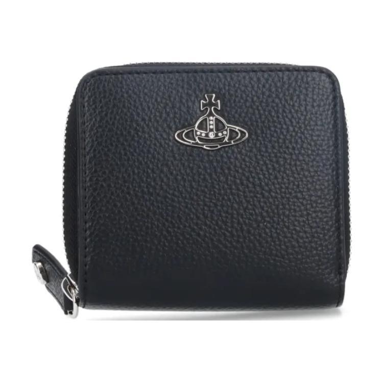 Vivienne Westwood Vivienne Westwood Logo Plaque Zip Around Wallet