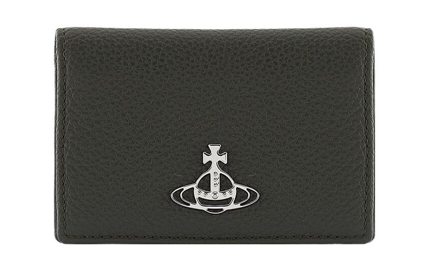 Vivienne Westwood Vivienne Westwood Calfskin Card Holder Women's Black