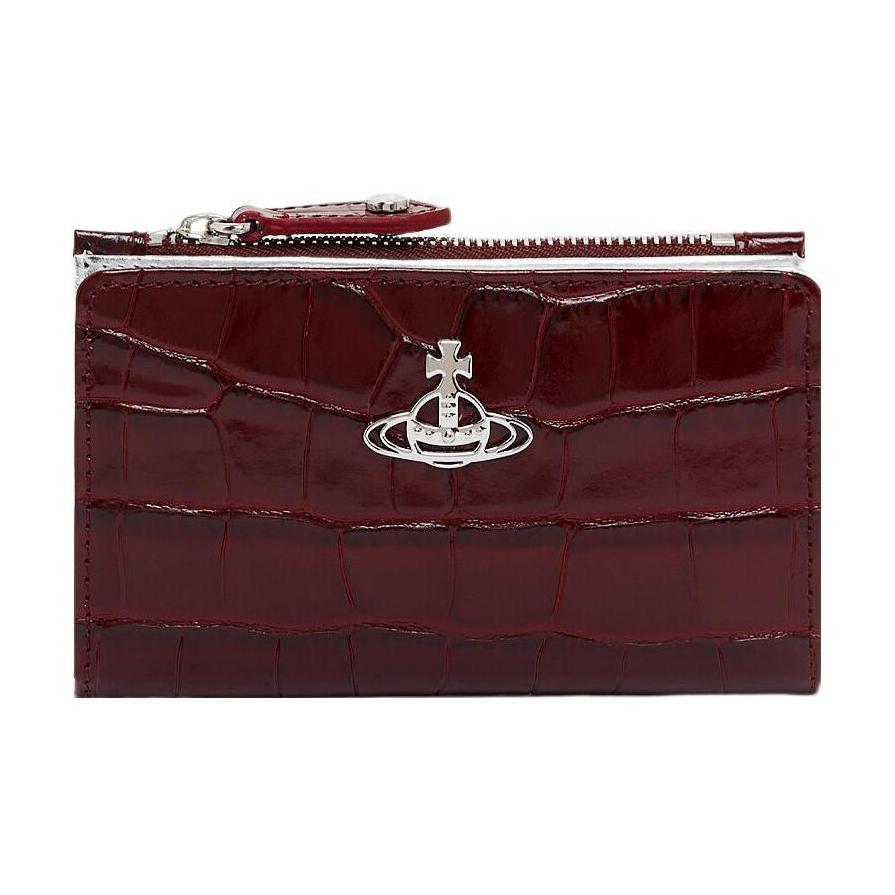 Vivienne Westwood Vivienne Westwood Calfskin Card Holder Women's Burgundy