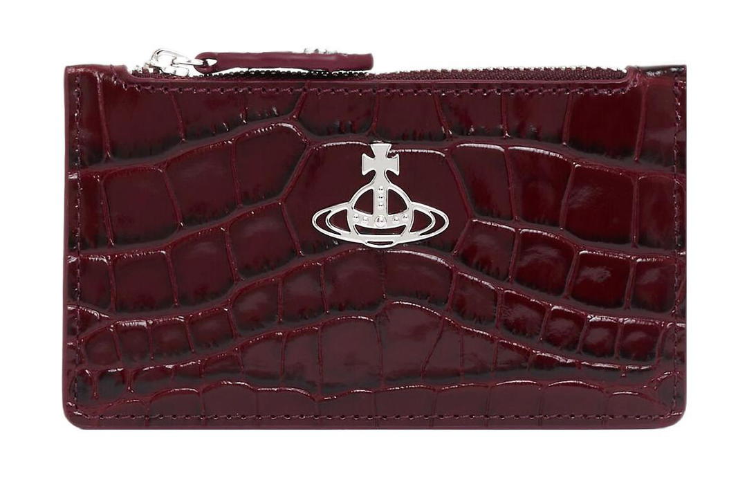 Vivienne Westwood Vivienne Westwood Calfskin Card Holder Women's Red