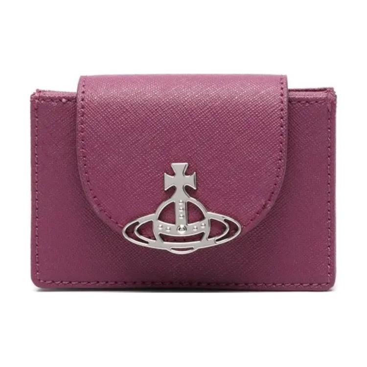 Vivienne Westwood Vivienne Westwood Leather Wallet Women's Burgundy
