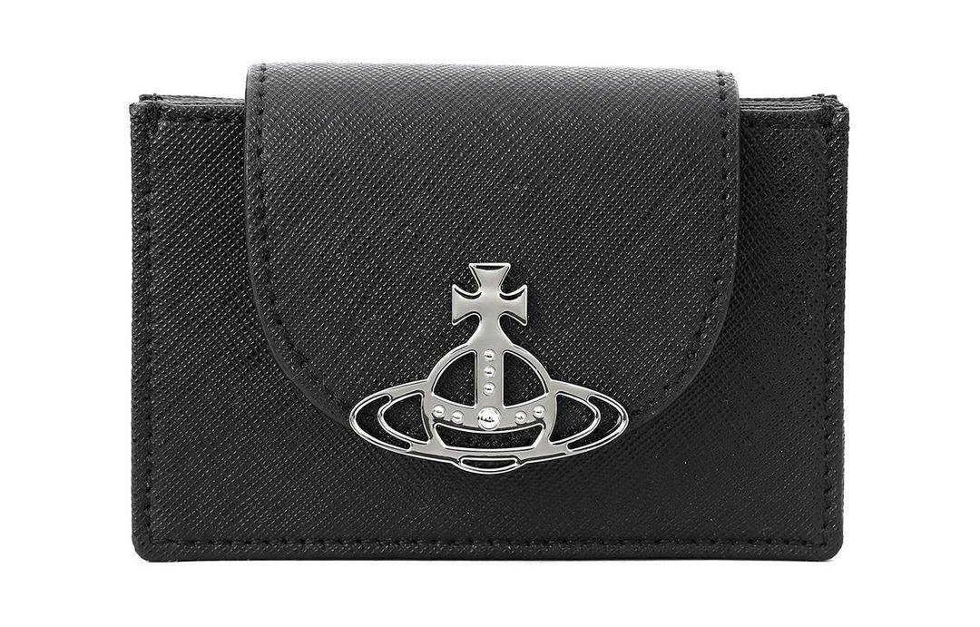 Vivienne Westwood Vivienne Westwood Leather Card Holder Unisex Black