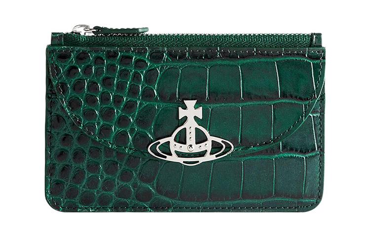 Vivienne Westwood Vivienne Westwood Calfskin Card Holder Women's Green