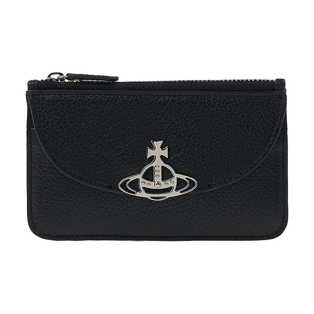 Vivienne Westwood Vivienne Westwood Leather Wallets Card Holders Women's Black