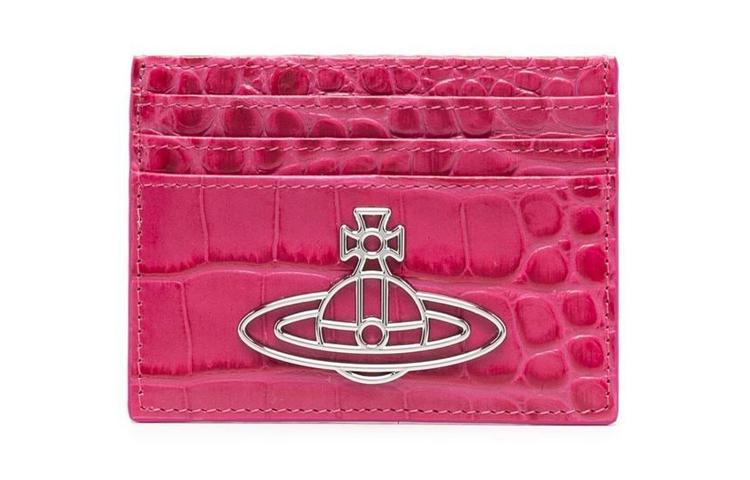 Vivienne Westwood Vivienne Westwood Calfskin Wallet Regular Men's Bright Pink