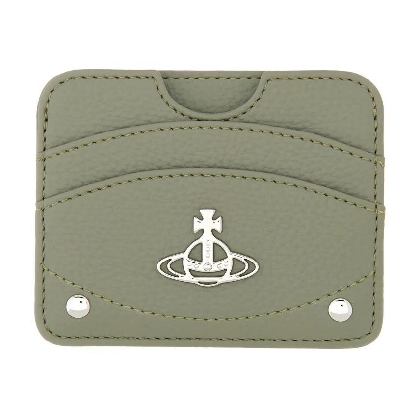 Vivienne Westwood Vivienne Westwood Polyurethane Card Holder Women's Sage Green