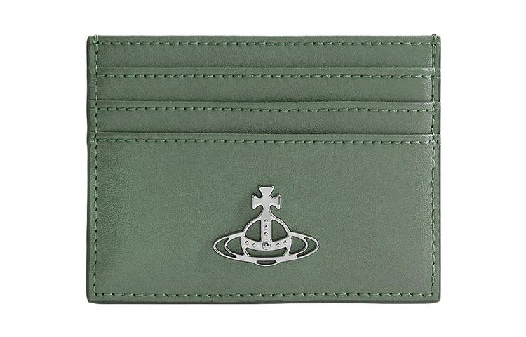 Vivienne Westwood Vivienne Westwood Cow Leather Card Holder Women's Green