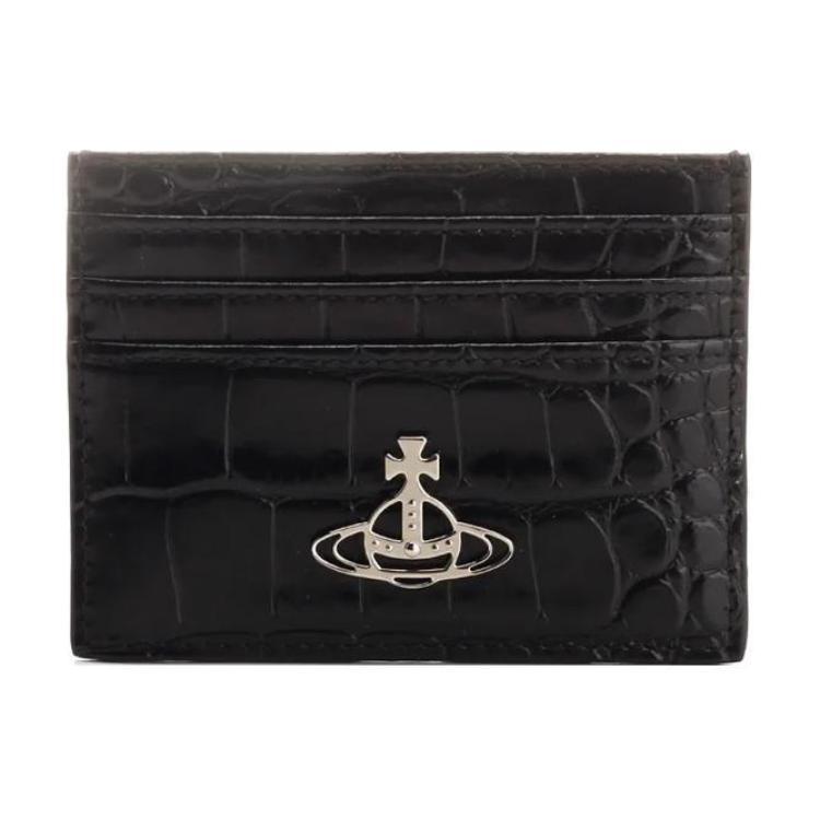 Vivienne Westwood Vivienne Westwood Cow Leather Card Holder Women's Black