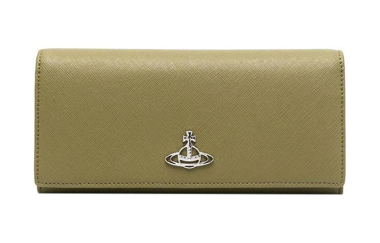 Vivienne Westwood Vivienne Westwood Calfskin Wallet Regular Women's Green