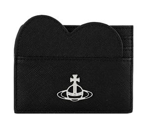 Buy Vivienne Westwood Cow Leather Card Holder Women's Black at Sasom – Authentic and Ready to Ship