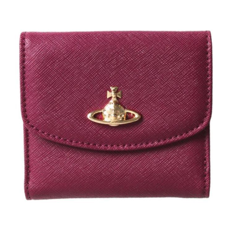 Vivienne Westwood Vivienne Westwood Calfskin Wallet Women's Purple