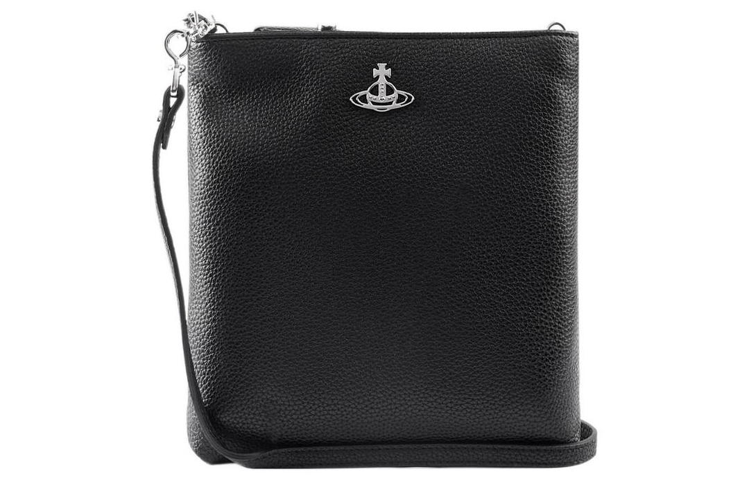 Vivienne Westwood Vivienne Westwood Polyurethane Shoulder Bag Crossbody Bag Men's Black