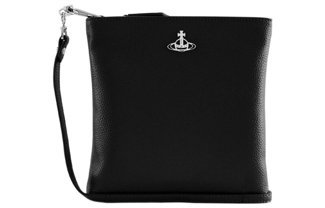 Vivienne Westwood Vivienne Westwood SQUIRE PU Bonded Polyurethane Shoulder Bag Crossbody Bag Women's Black