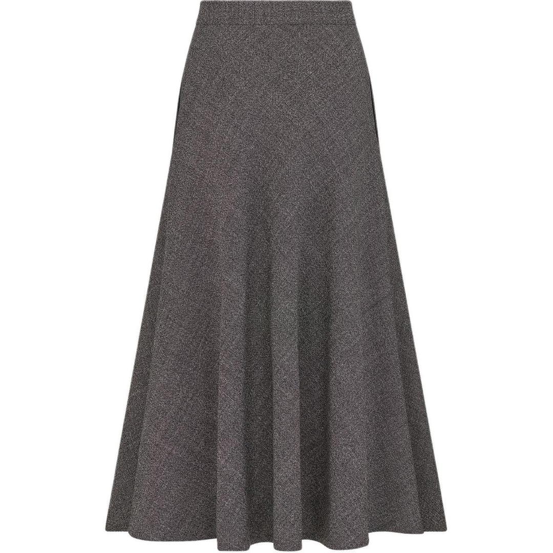 Dior Dior FW24 Casual Long Skirts Women's Gray