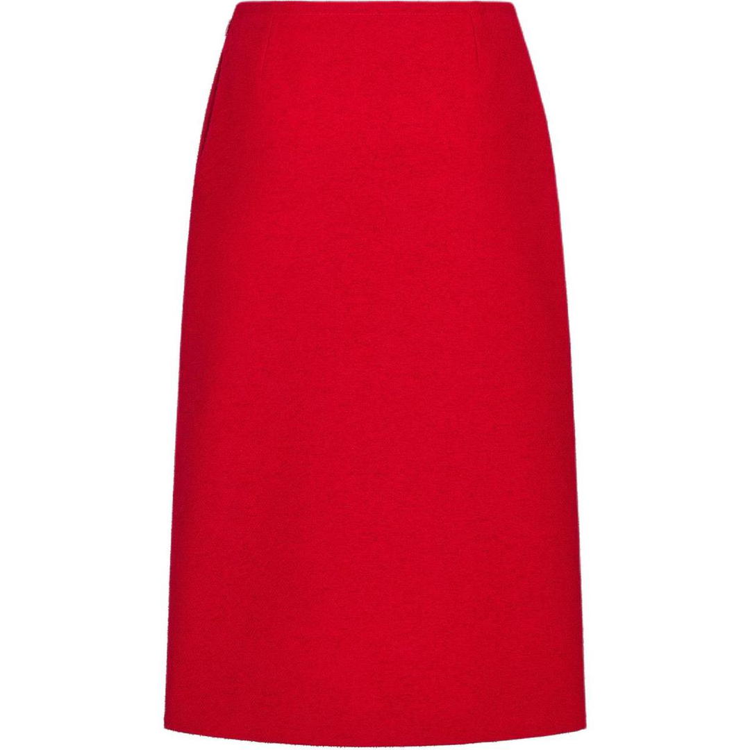 Dior Dior FW24 Casual Long Skirts Women's Bright Red