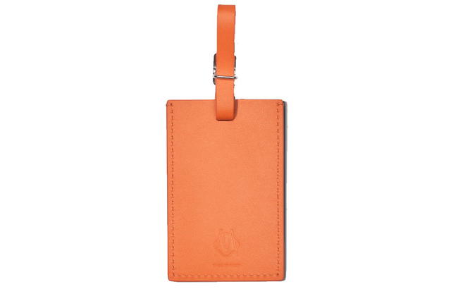 Rimowa RIMOWA Nappa Leather Luggage Tag Dark Orange - view 2