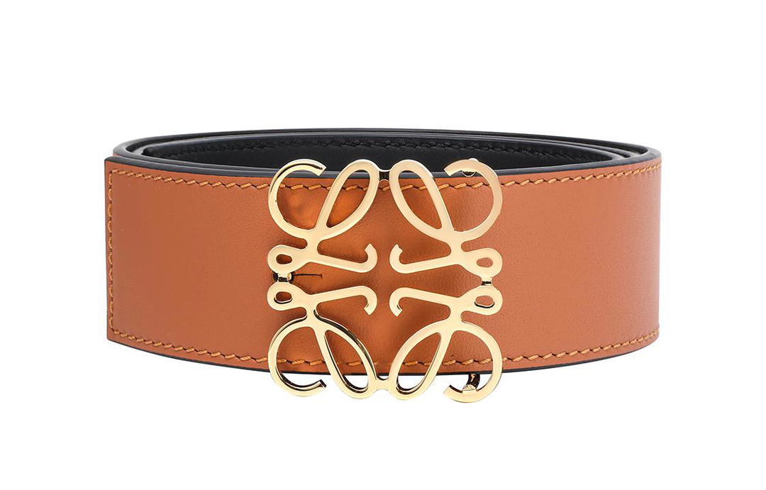 Loewe LOEWE Anagram Leather Belts Unisex