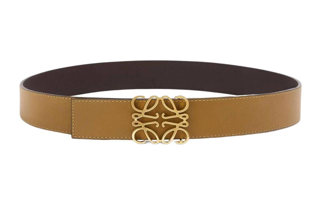 Loewe Loewe Anagram Plaque Reversible Belt