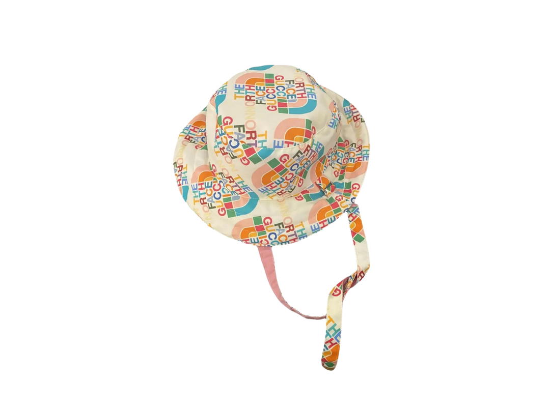 Gucci Gucci X The North Face Bucket Hat White Pink