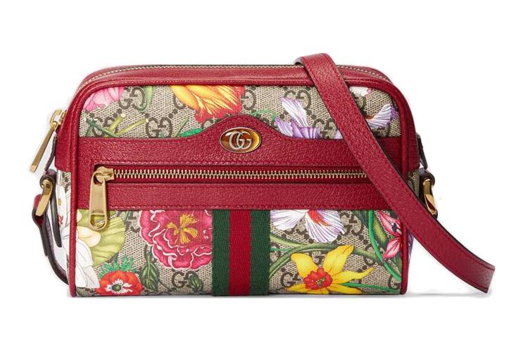 Gucci Gucci Canvas With Leather Camera Bag, Crossbody Bag, Shoulder Bag Women's