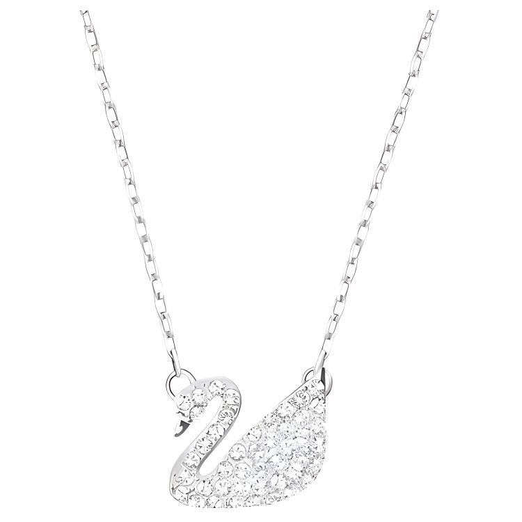 Swarovski Swarovski Faux Crystal Stone Necklaces Women's Silver