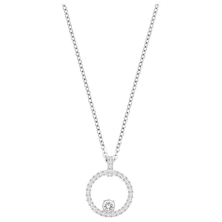 Swarovski Swarovski Rhodium Plated Necklaces Women's Silver
