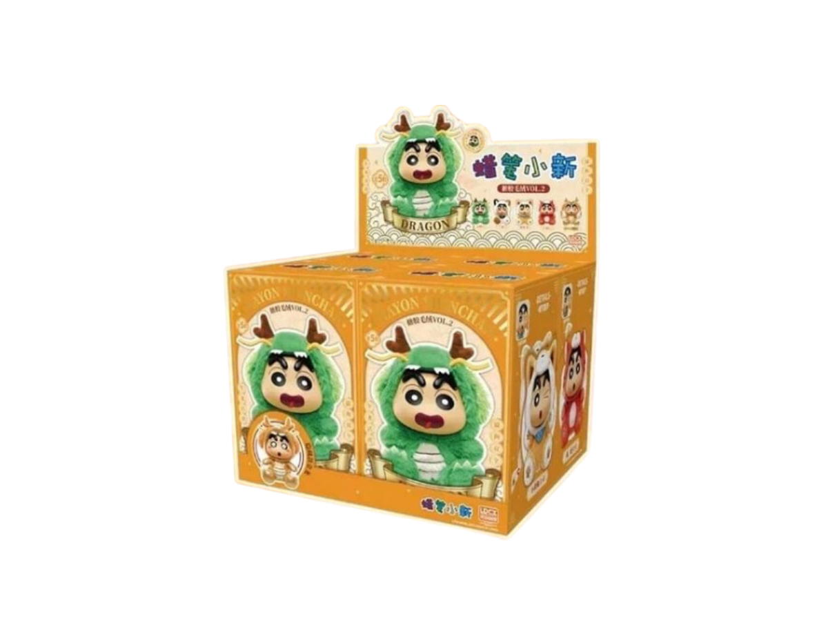 52toy 52 Toys Crayon Shin-Chan Dragon Year Animal Cosplay Blind Box Whole Set