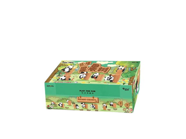 52toy 52 Toys Panda Roll Fruit Tree Climbing Series Blind Box Whole Set - view 1